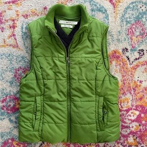 Tommy Hilfiger Green Puffer Vest